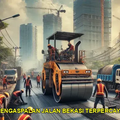 pengaspalan jalan bekasi terpercaya